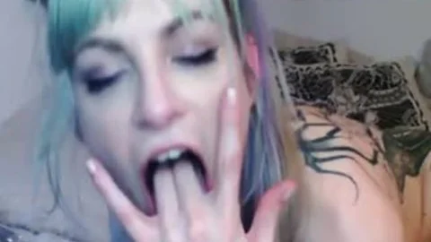 Tattooed Femboy Milks Own 10-Pounder -35