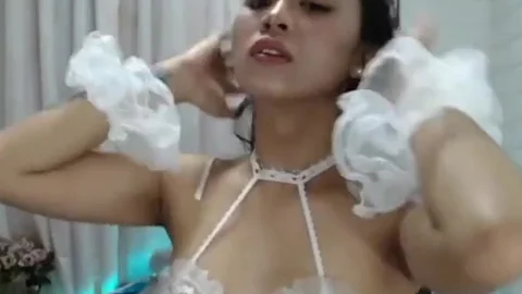 excited tranny Jerks On cam 156
