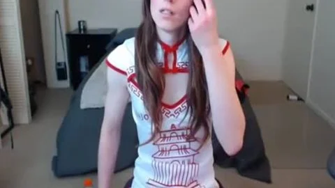 Cutest legal age teenager tgirl In Glasses toys Her ass And
