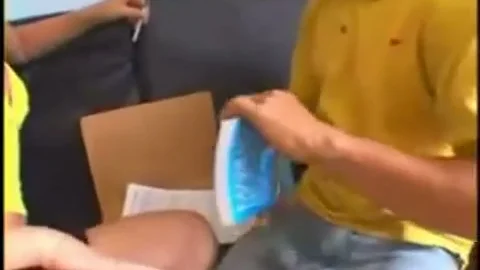lustful golden-haired TS getting slammed