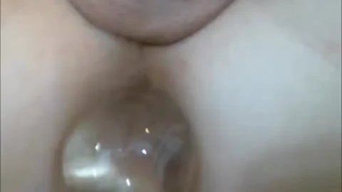 MILF t-girl fucking Herself In The butthole