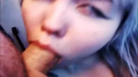 legal age teenager Blondie sucks A shemale On web camera