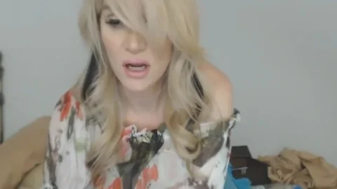 tasty enchanting sheboy Massturbates Her 10-Pounder Hard