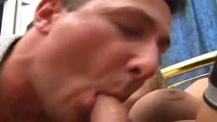 rod engulfing tranny receives A Hard Doggy ass hammering From Fit man