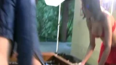FULL video Of Four shemales Licking And banging moist assholes