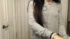 fine Colombian From Texas Jerks Her big penis