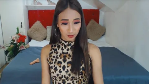 'Skinny nice-looking tgirl amazing Camshow'